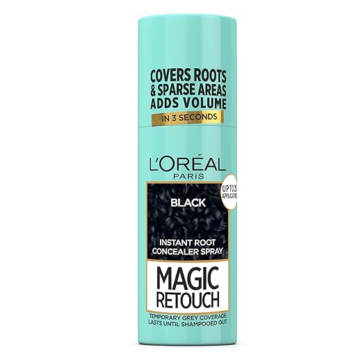 LOREAL PARIS INSTANT ROOT CONCEALER BLACK- 75 ML