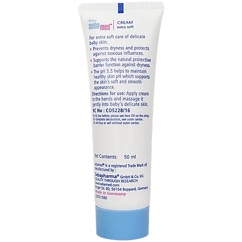SEBAMED BABY CREAM EXTRASOFT 50ML