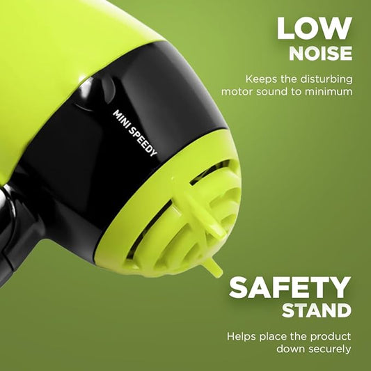 IKONIC MINI SPEEDY HAIR DRYER - GREEN