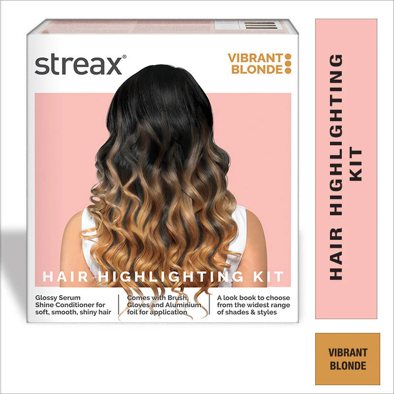STREAX HAIR HIGHLIGHTING KIT VIBRANT BLONDE-SMALL 75GM
