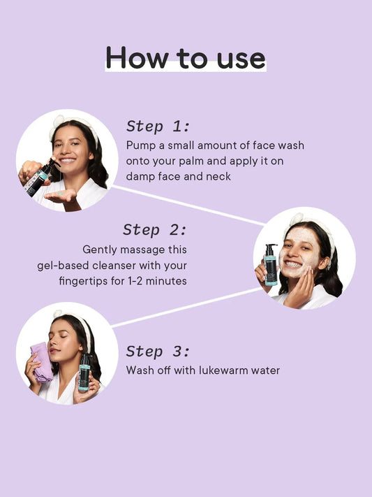 QUENCH BRICH PLEASE GENTLE CLEANSING GEL FACE WASH 100ML