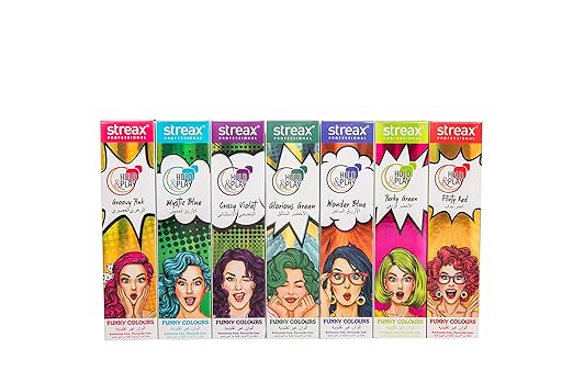 STREAX PROFESSIONAL FUNKY COLOURS- GLORIOUS GREEN 100GM