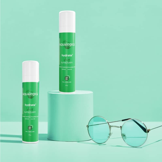 AQUALOGICA HYDRATE + DEWY SUNSCREEN COCONUT WATER & HYALURONIC ACID 50G