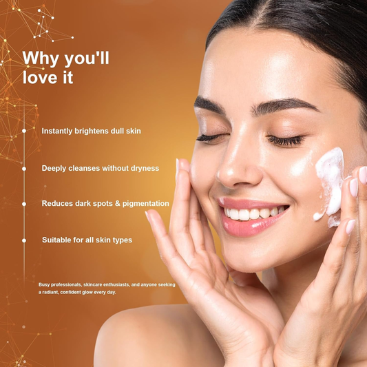 AUREANA LUMINOS BRIGHTENING FACE WASH -50ML