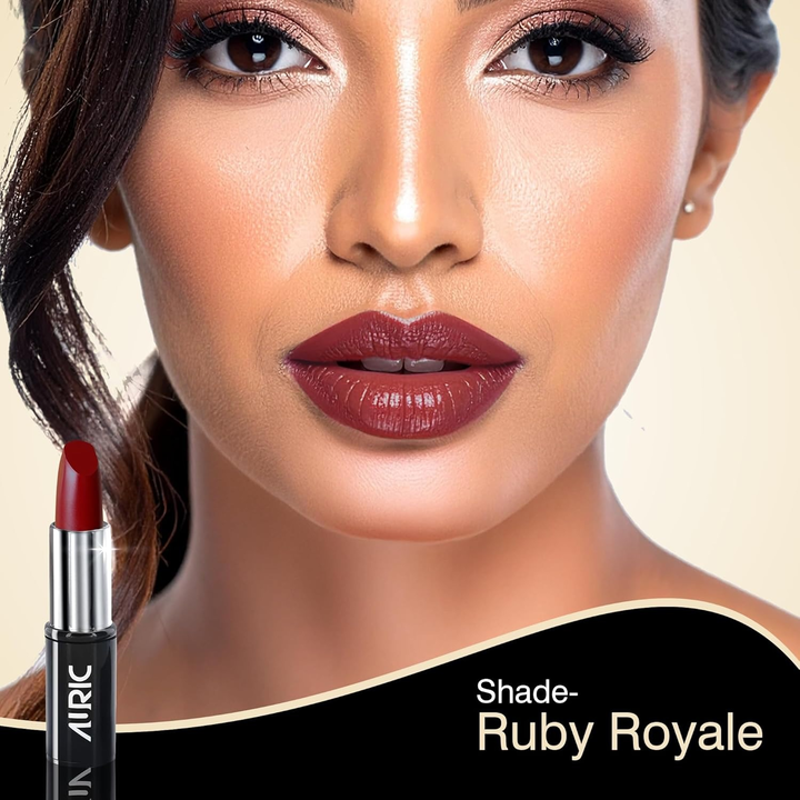 AURIC MATTE RICH LIPSTICK RUBY ROYALE 3703N 4.2G