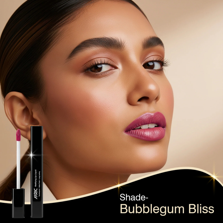 AURIC MATTIFYING LIP LIQUID BUBBLEGUM BLISS 3315