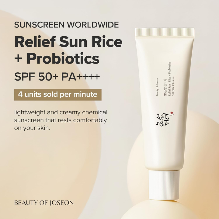 BEAUTY OF JOSEON RELIEF SUNSCREEN SPF50 50ML