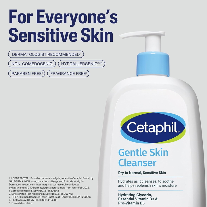 CETAPHIL GENTLE SKIN CLEANSER 500ML
