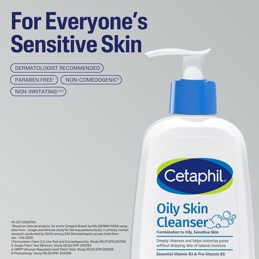 CETAPHIL OILY SKIN CLEANSER 250ML