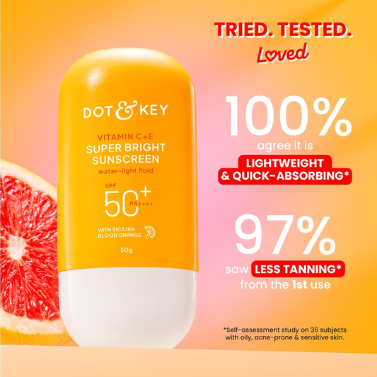 DOT & KEY VITAMIN C+E SUPER BRIGHT SUNSCREEN SPF 50+ 80G