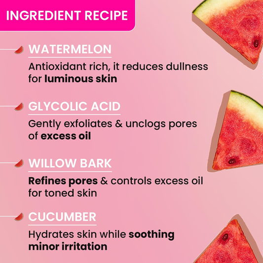 DOT & KEY WATERMELON SUPERGLOW PORE TIGHTENING TONER- 150ML