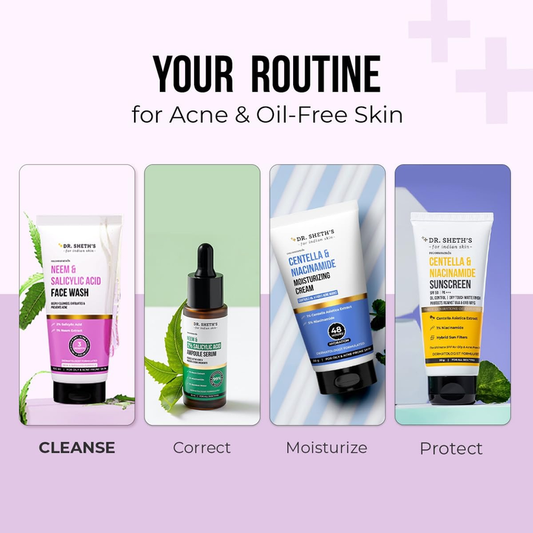DR.SHETH'S FACE WASH NEEM & SALICYLIC ACID - 100G