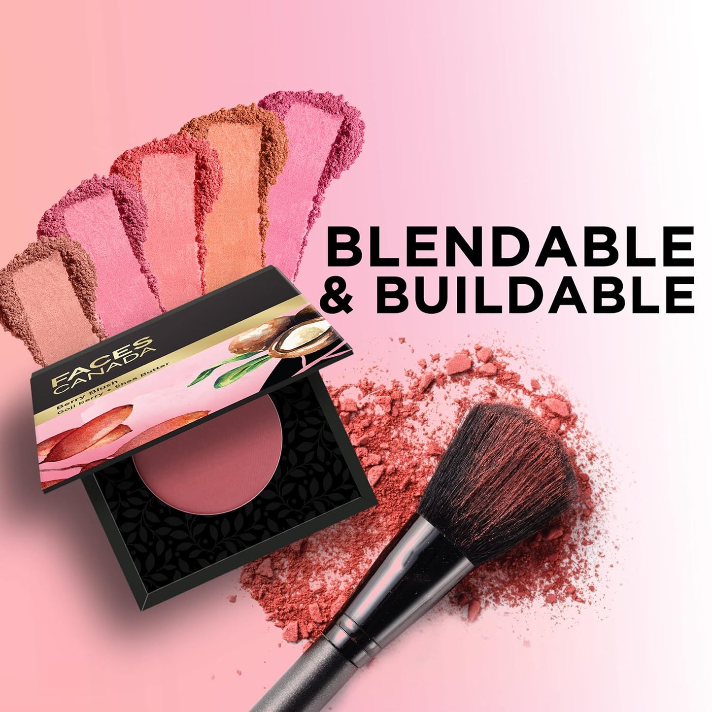 FACES CANADA BERRY BLUSH - LOVE VIBES ONLY 03