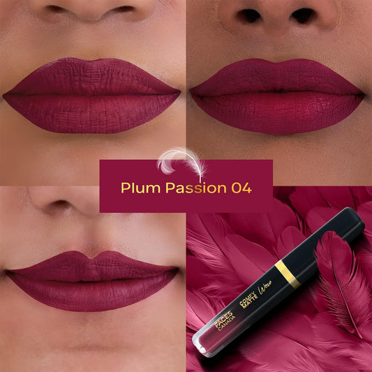 FACES CANADA COMFY MATTE LIPSTICK PLUM PASSION 04 - 3.8ML