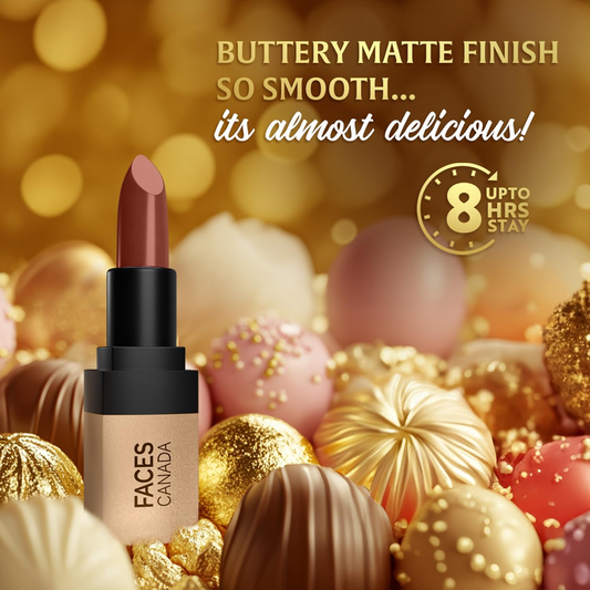 FACES CANADA COMFY MATTE VELVET TOUCH LIPSTICK 03 PINK BISCOFF 4.2G