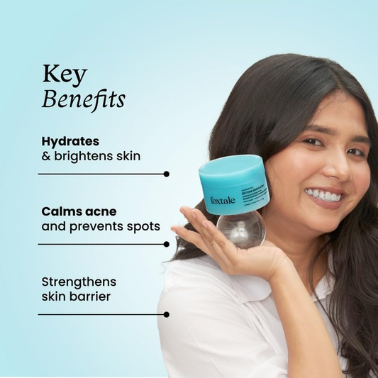FOXTALE AQUAMARINE OIL FREE MOISTURIZER,100G