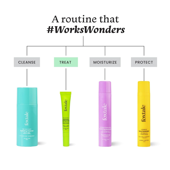 FOXTALE BRIGHTENING UNDER EYE CREAM 20ML
