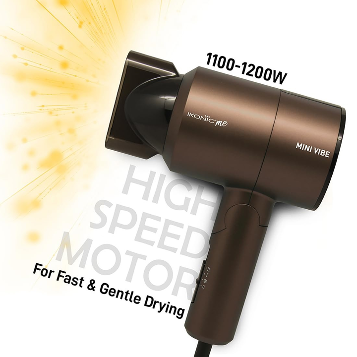 IKONIC HAIR DRYER MINI VIBE - COFFEE