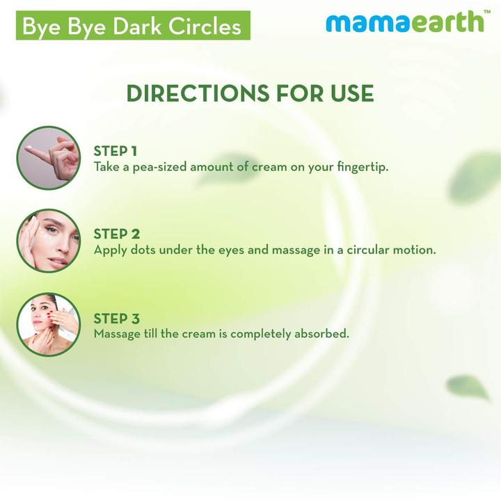 MAMAEARTH BYE BYE DARK CIRCLES EYE CREAM 20G