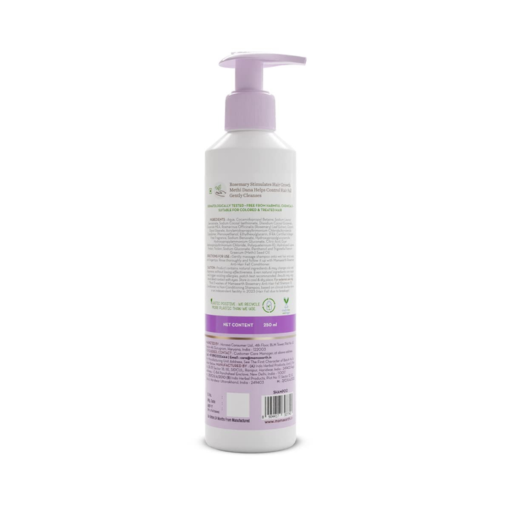 MAMAEARTH ROSEMARY ANTI HAIR FALL SHAMPOO 250ML