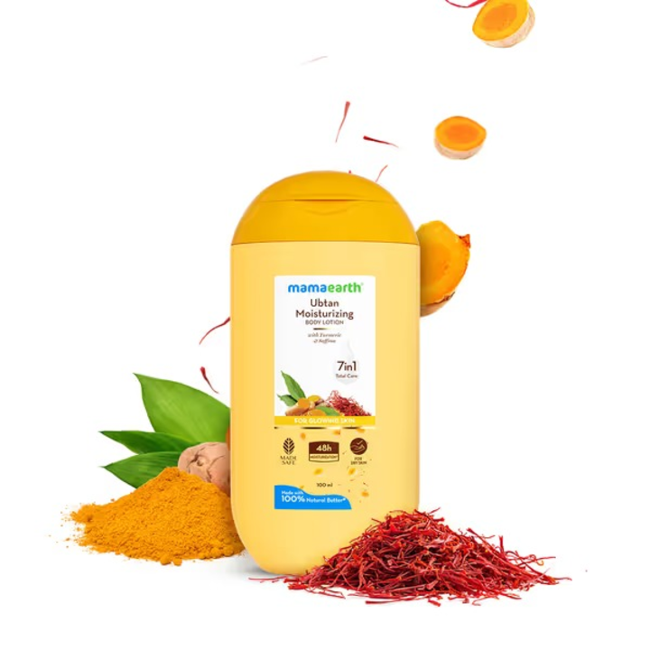 MAMAEARTH UBTAN MOITURIZING BODY LOTION 100ML