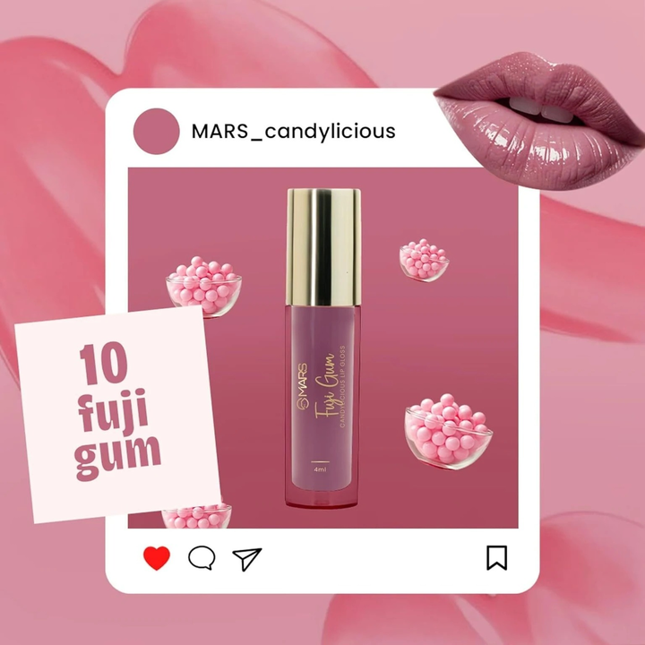 MARS CANDYLICIOUS LIP GLOSS 01 CANDY CRUSH