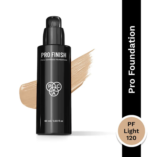 PAC PRO FINISH FULL COVERAGE FOUNDATION PF LIGHT 120. 60ML