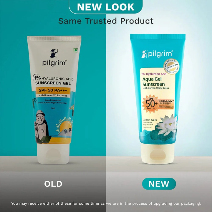 PILGRIM 1% HYALURONIC ACID SUNSCREEN GEL SPF 50-50G
