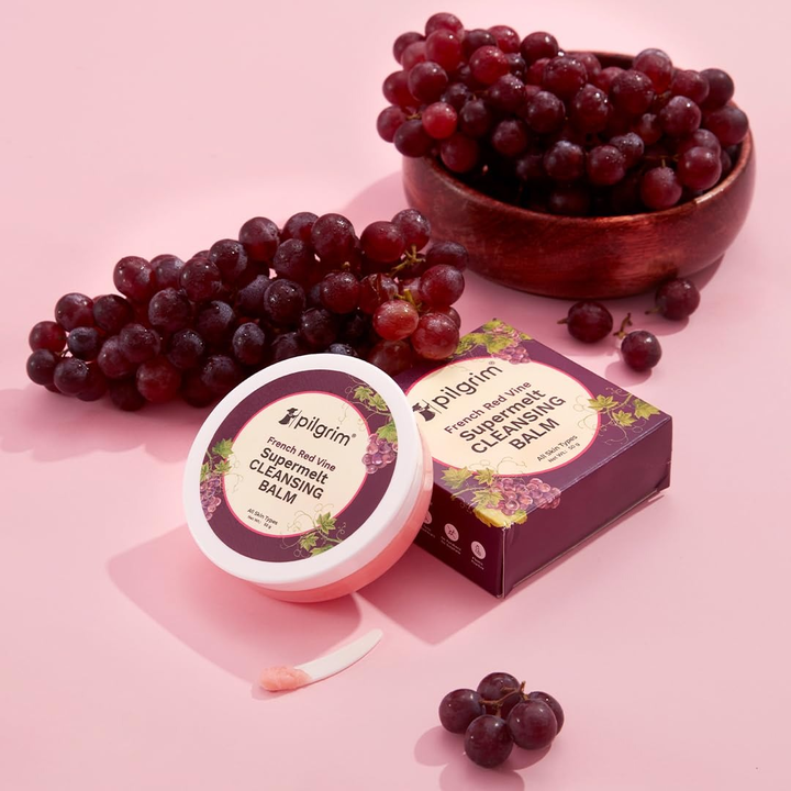 PILGRIM FRENCH RED VINE SUPREMELT CLEANSING BALM - 50 GM