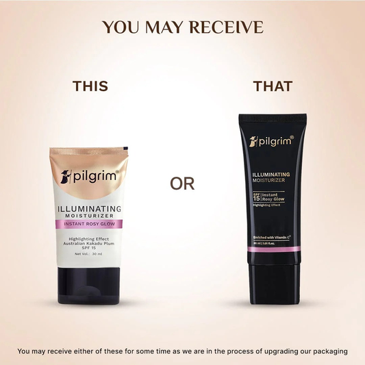 PILGRIM ILLUMINATING MOISTURIZER-INSTANT ROSY GLOW- 30 ML