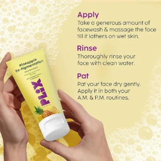 PLIX PINAPPLE DE-PIGMENTATION JUICY CLEANSER 100ML
