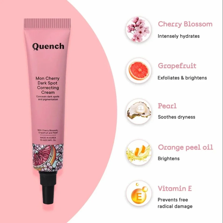 QUENCH MONCHERRY DARK SPOT CORRECTINGH CREAM 10 ML