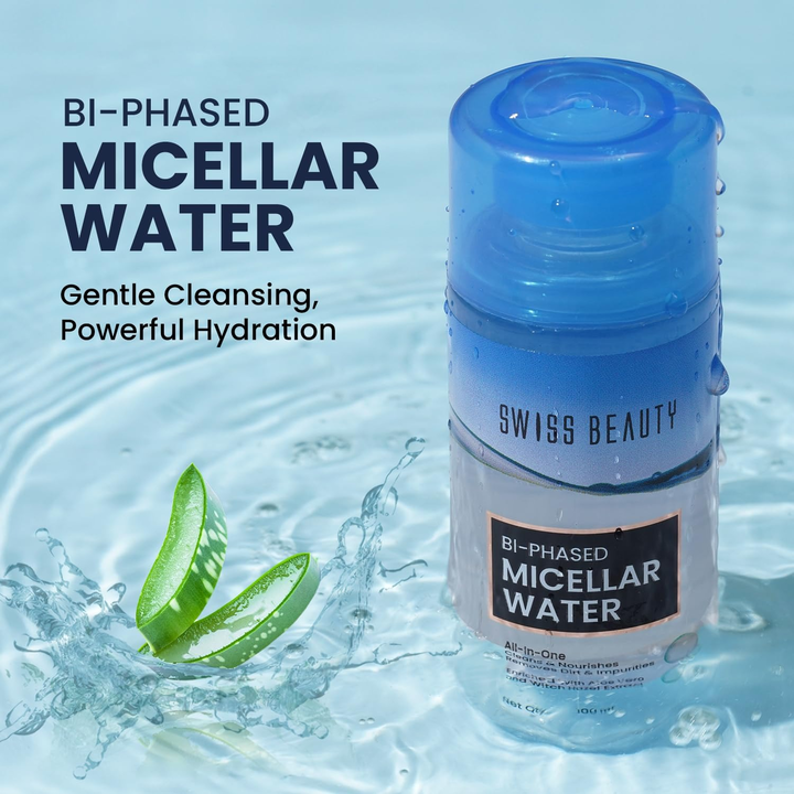 SWISS BEAUTY BI PHASED MICELLAR WATER100 ML