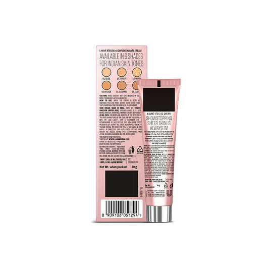 lakme 9 to 5 cc cream 04 almond