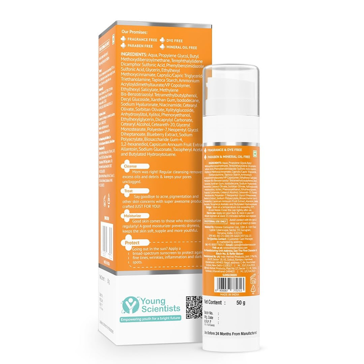 THE DERMA CO 1 % HYALURONIC SUNSCREEN AQUA GEL 30G