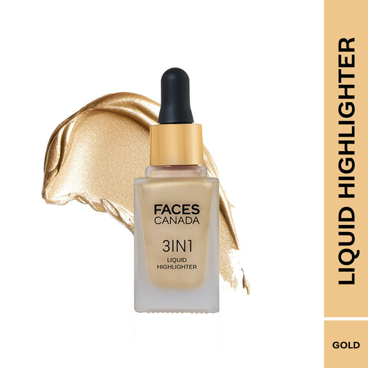 faces canada 3in1 liquid high lighter 03 rose gold 15ml