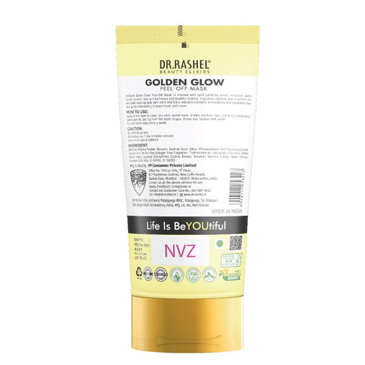 dr rashel peel of mask golden glow 120 ml