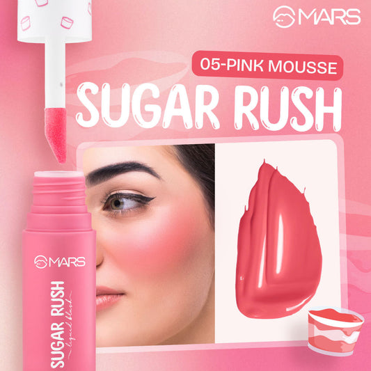 mars sugar rush liquid blush 05 pink mousse