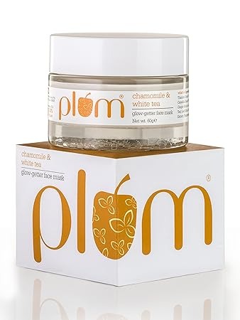 PLUM GLOW BETTER FACE MASK CHAMOMILE & WHITE TEA - 60G