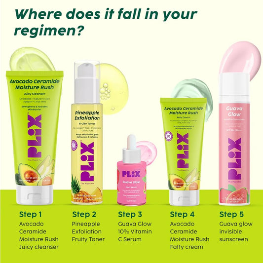 PLIX AVACADO 1% CERAMIDE STURE RUSH BARRIER REPAIR CREAM WITH SPF 20- 50GM