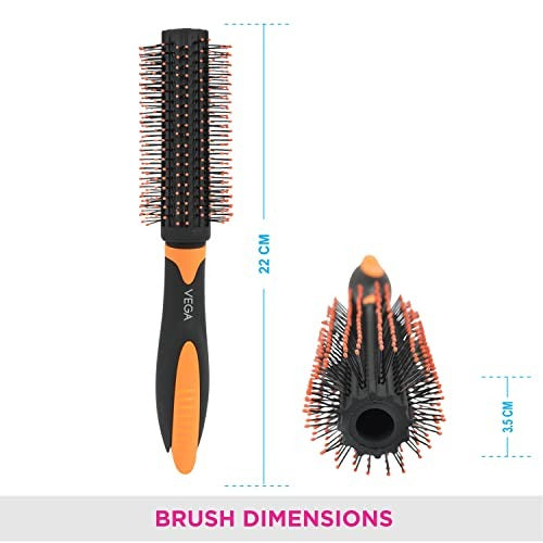 VEGA EXPERT HOT CURL BRUSH H2PRM HAIR BRUSH