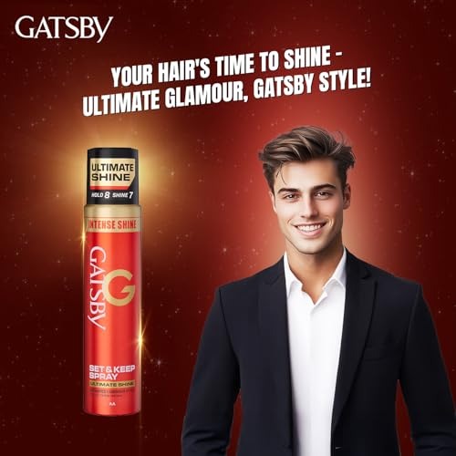 GATSBY INTENSE SHINE ULTIMATE SHINE HAIR SPRAY -250 ml