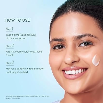 QUENCH 92% SNAIL MUCIN COLLAGEN BOOST MOISTURIZER 50ML