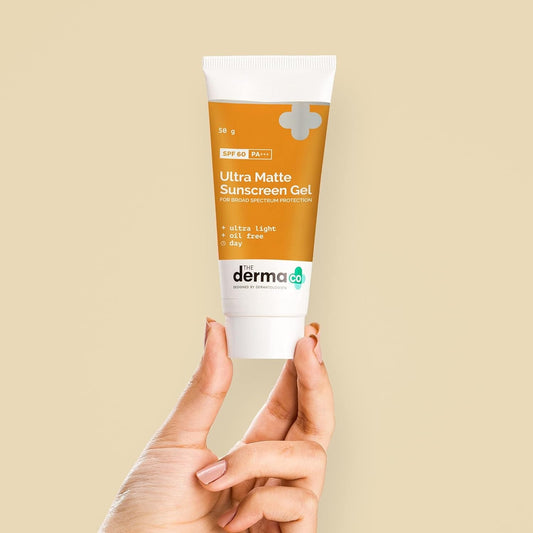 THE DERMA CO ULRA MATTE SUNSCREEN GEL 50 GM