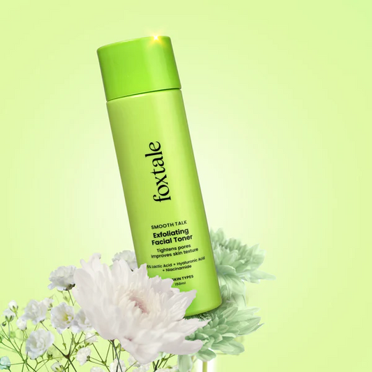 FOXTALE SMOOTH TALK EXFOLOIATING FACIAL TONER 150ML