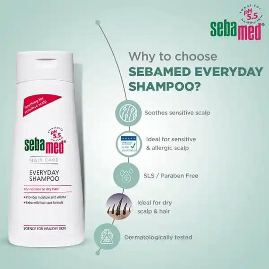 SEBAMED EVERYDAY SHAMPOO 200ML