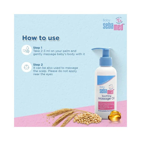 SEBAMED BABY MASSAGE OIL 150ML