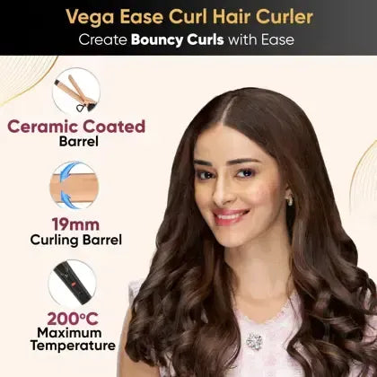 VEGA EASE CURL HAIR CURLER