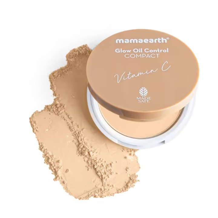 MAMAEARTH GLOW OILCONTROL COMPACT 01 IVORY GLOW