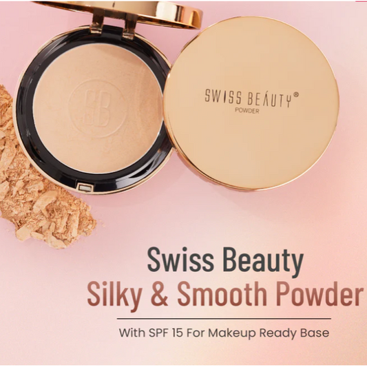 SWISS BEAUTY COMPACT POWDER- 01 NUDE BEIGE 6.5G